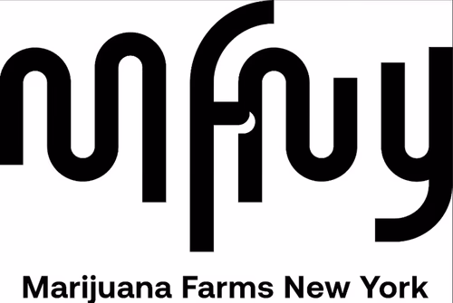 MFNY cannabis brand logo. Available at Leafology